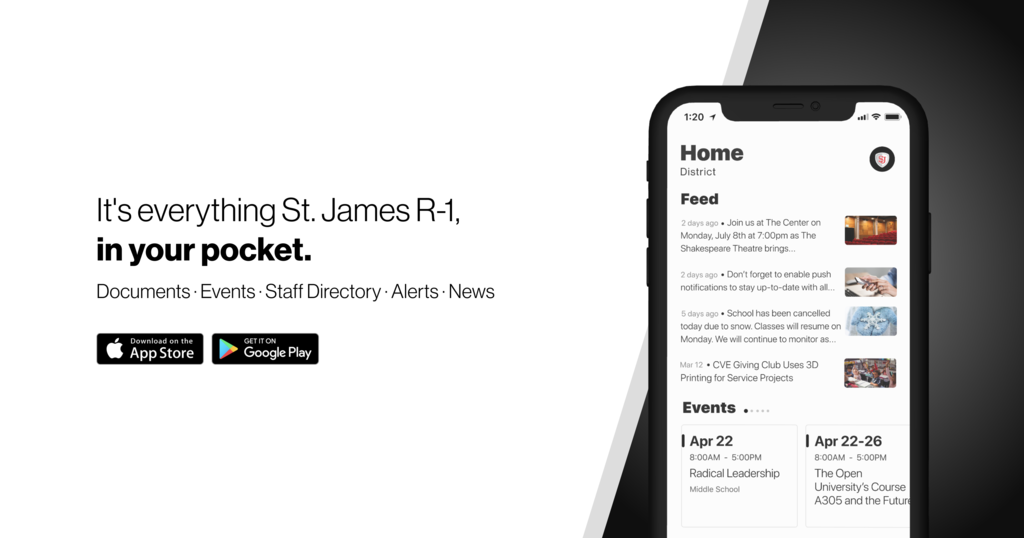 Everything St. James in your pocket!