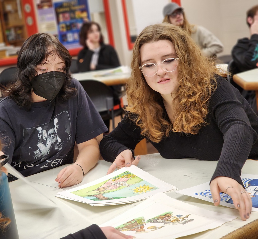 Digital art creates picture books.