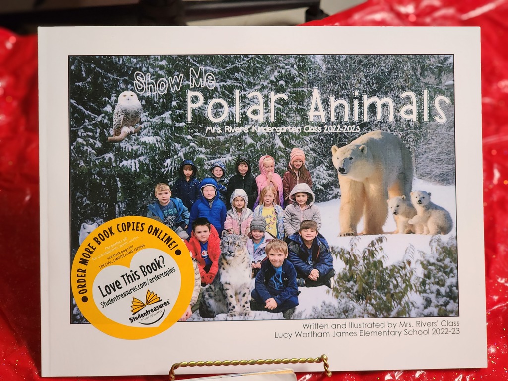Kindergarten publishes picture book. 